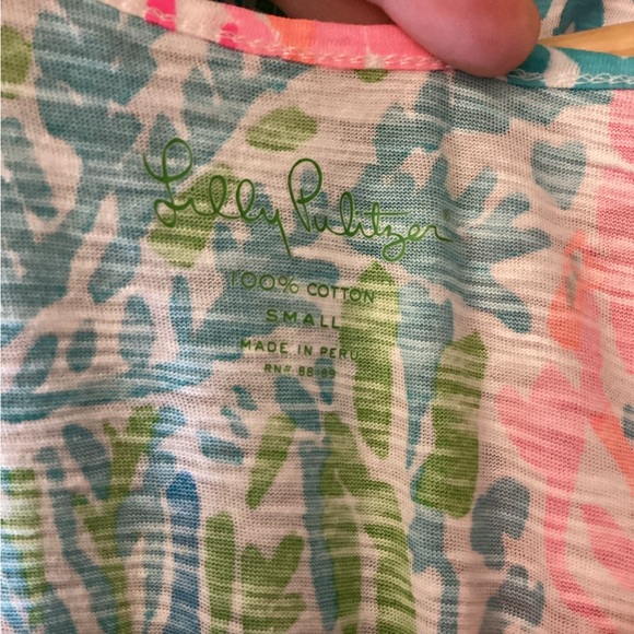 Lilly Pulitzer Holy Grail Tria Maxi in Turquoise Let’s Cha Cha, Size Small. - Picture 11 of 15